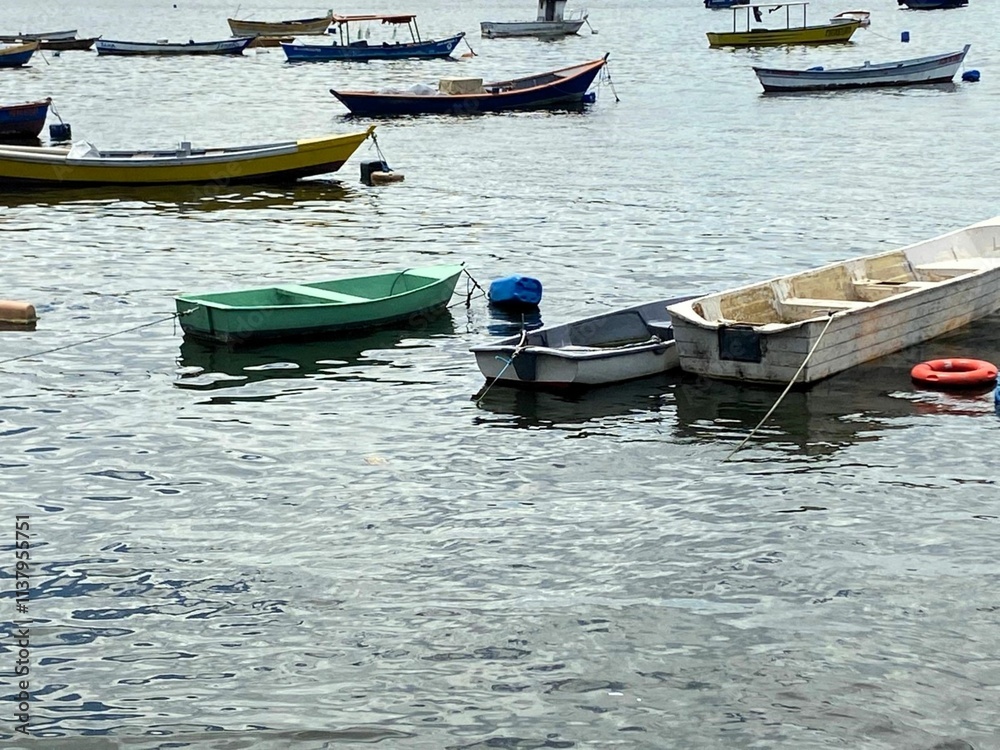 Barco de Pescadores - Baía de Guanabara - Praia da Engenhoca - Ilha do Governador