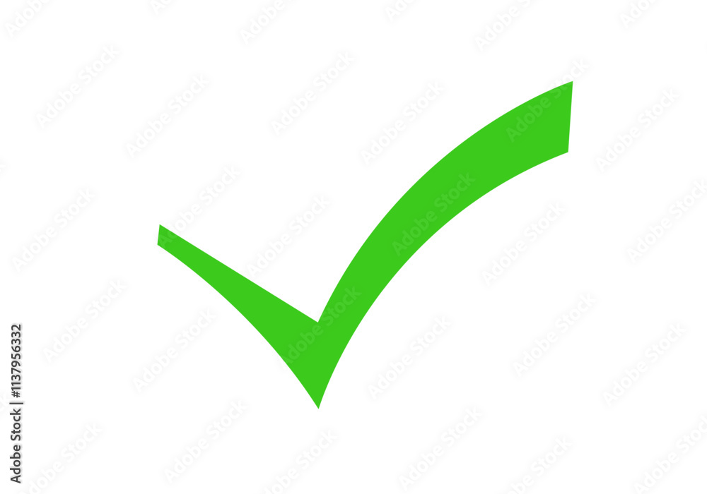 Represents approval or confirmation with a bold green tick mark in a checkbox. Represents approval or confirmation with a bold green tick mark in a checkbox.