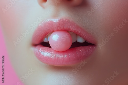 A piece of stretchy chewing gum. Generative AI