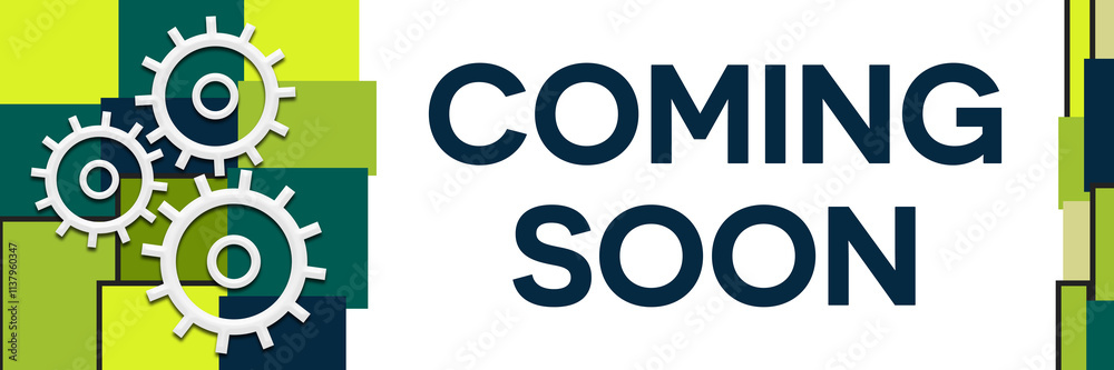 Coming Soon Green Turquoise Blue Grid Left Symbol Coming Soon Green Turquoise Blue Grid Left Symbol