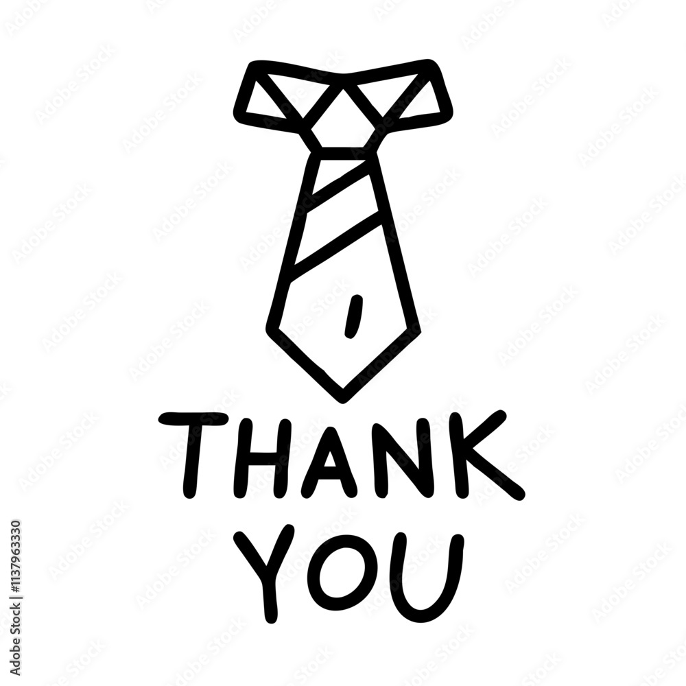 tie with thank you text icon, men’s day line art, men’s icon - simple black line art icon of tie with thank you text, for men’s day celebrations. men’s vector art. tie with thank you text icon, men’s day line art, men’s icon - simple black line art icon of tie with thank you text, for men’s day celebrations. men’s vector art.