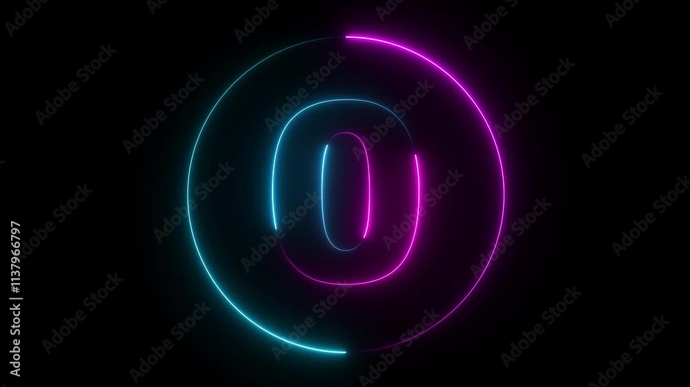 Digital neon countdown 5 seconds animation countdown 5 sampai 0 neon loading circle, animation rotating neon circle loading 4k .Top 5 countdown, neon light numbers from 5 to 0, Film leader countdown Digital neon countdown 5 seconds animation countdown 5 sampai 0 neon loading circle, animation rotating neon circle loading 4k .Top 5 countdown, neon light numbers from 5 to 0, Film leader countdown