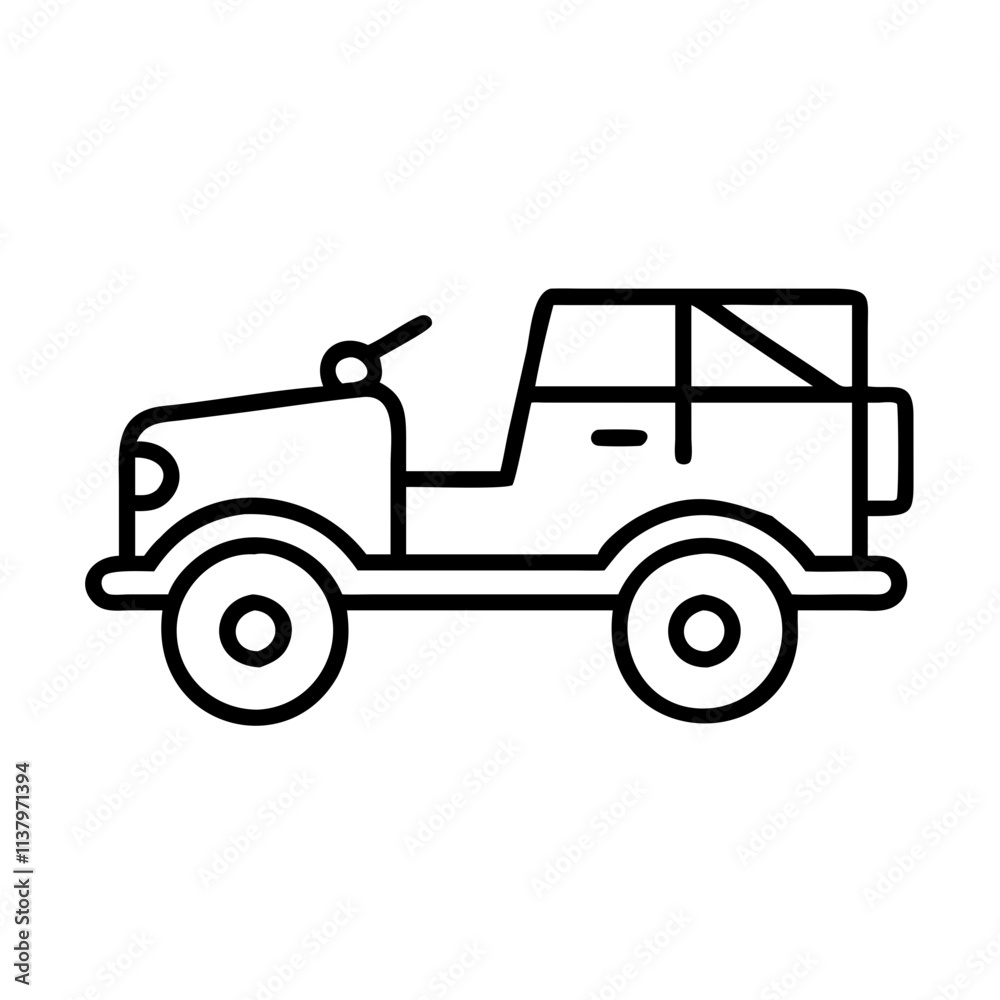 historic military vehicle icon, veterans day icon line art, veterans icon - simple black line art icon of historic military vehicle, for veterans day celebrations. veterans vector art. historic military vehicle icon, veterans day icon line art, veterans icon - simple black line art icon of historic military vehicle, for veterans day celebrations. veterans vector art.