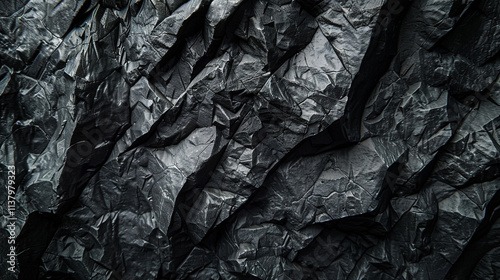 Wallpaper Mural _Dark_black_rock_texture_wallpaper_with_subtle_ Torontodigital.ca