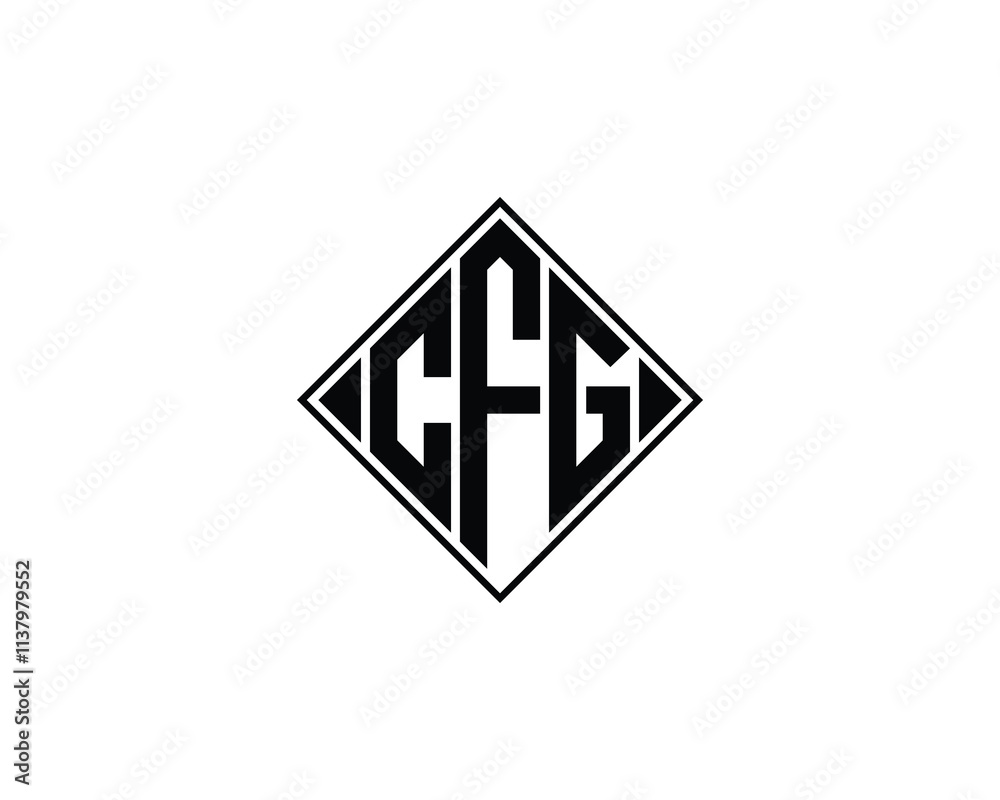 CFG Logo design vector template. CFG CFG Logo design vector template. CFG