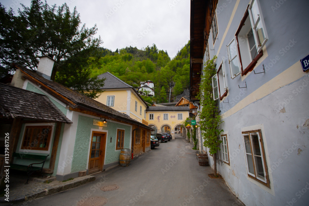 Hallstatt is in Upper Austria, a region in Austria Hallstatt is in Upper Austria, a region in Austria