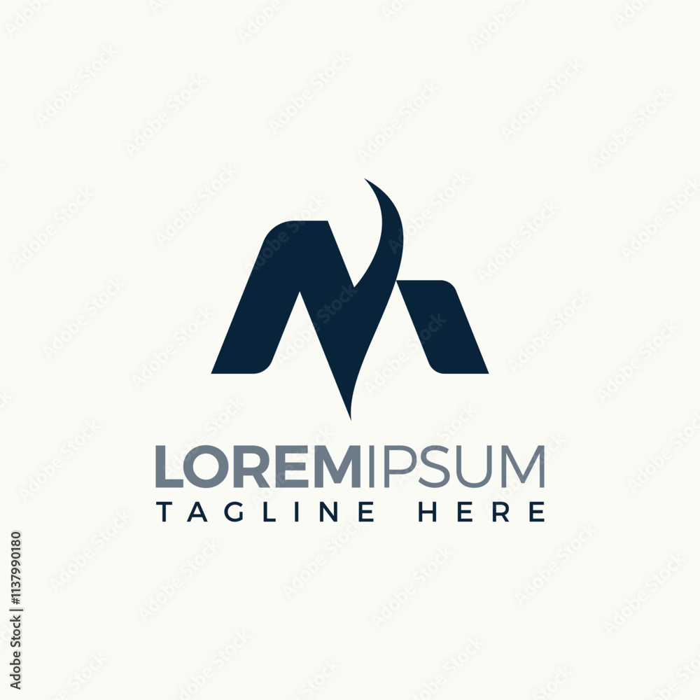 Modern, Abstract Letter M Logo Template Modern, Abstract Letter M Logo Template