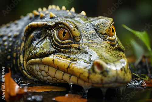 head of alligator photo