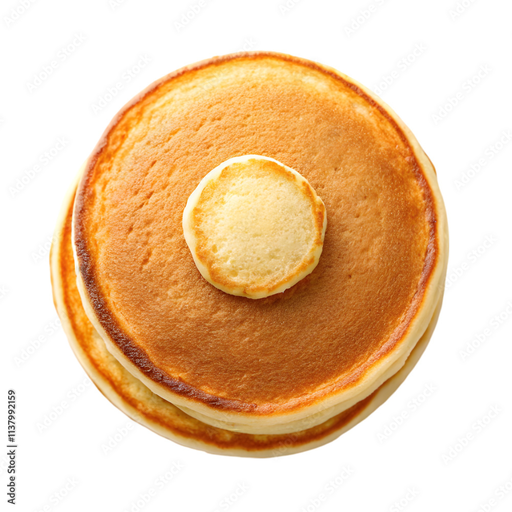 Pancake on transparent background Pancake on transparent background
