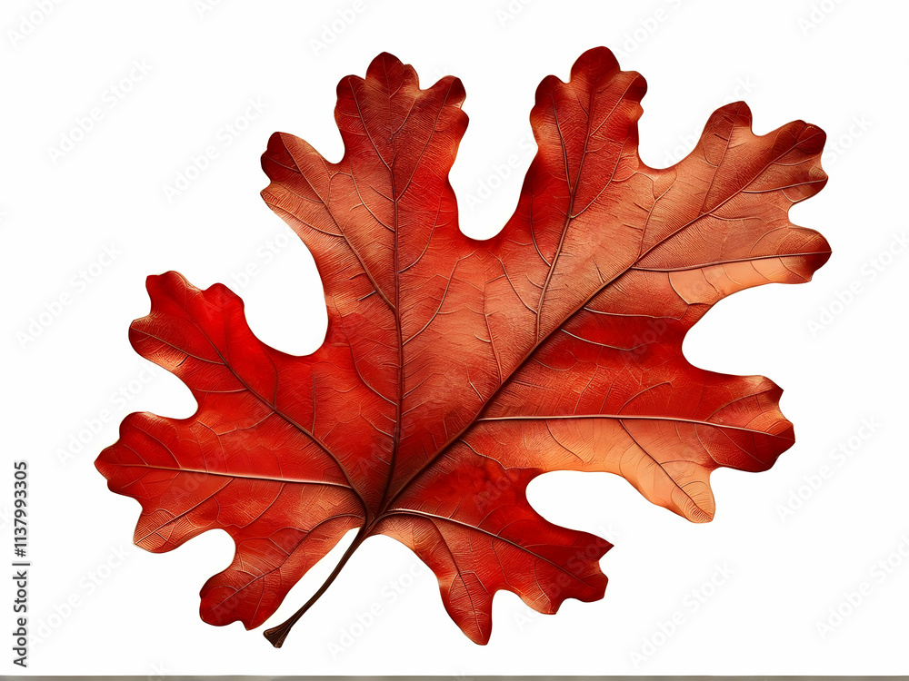 Fototapeta premium maple leaf isolated on white