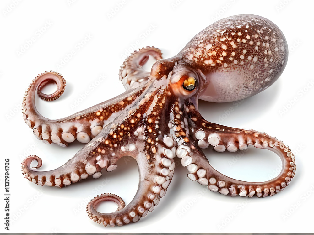 octopus isolated on white background octopus isolated on white background