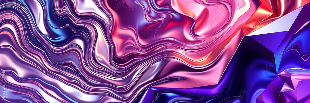 Fototapeta premium Colorful geometric background