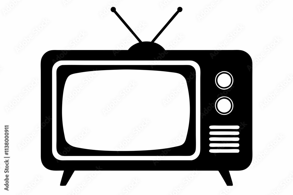 retro tv icon retro tv icon
