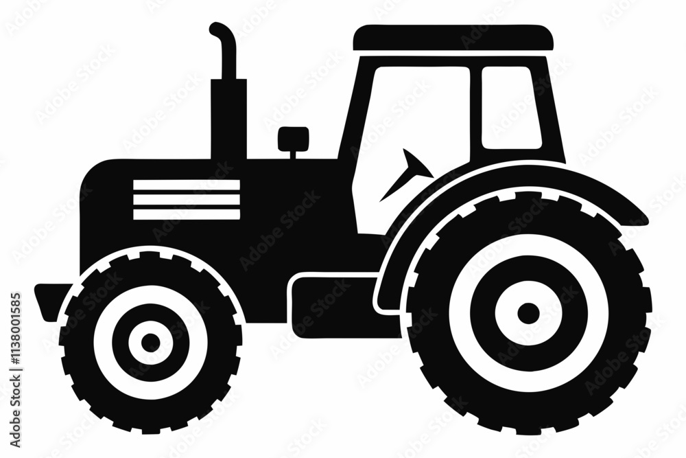 tractor isolated on white background tractor isolated on white background