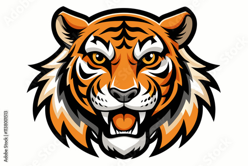 tiger head vector