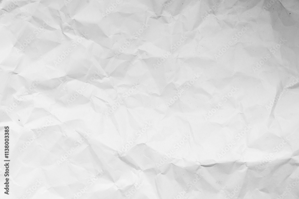 Grunge wrinkled white color paper textured background with copy space. Use for decoration or layer Grunge wrinkled white color paper textured background with copy space. Use for decoration or layer