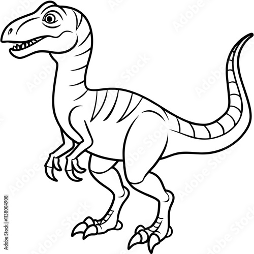 tyrannosaurus dinosaur vector illustration