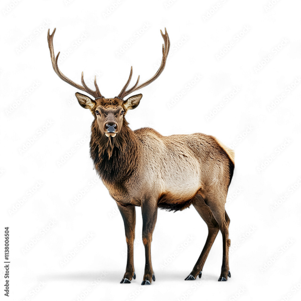 elk Animal On Transparent background elk Animal On Transparent background