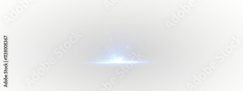Crystal explosion png. Glowing bright the effect of a bright rainbow flash of light on a transparent background with rays . Png lens explosion, spark, spark. Glowing bright light explosion effect. 