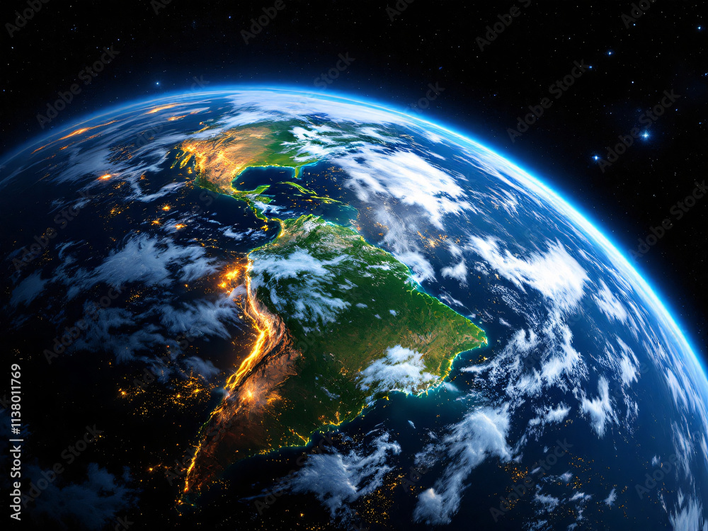 Earth, globe, space, night, lights, cities, continent, sunrise, dawn, atmosphere, stars, universe, planet, geography, map, technology, network, connections, urban, population, landmass, oceans, coast Earth, globe, space, night, lights, cities, continent, sunrise, dawn, atmosphere, stars, universe, planet, geography, map, technology, network, connections, urban, population, landmass, oceans, coast