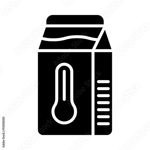 Pasteurized Milk glyph icon
