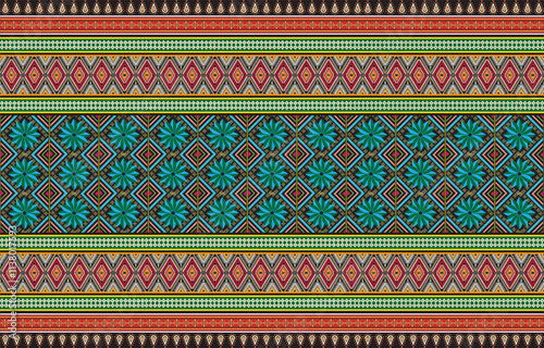 tribal pastel multicolor pastel Navajo seamless vector pattern. aztec abstract geometric art print in a sophisticated aztec style. Vector background with ethnic elements. Wallpaper, fabric, paper
