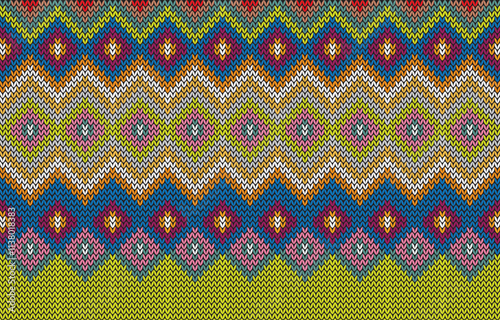 tribal ethnic themes geometric seamless background with a Peruvian american indigenous pattern. Textile print with rich native American tribal themes in an ethnic traditional style. Clothing 