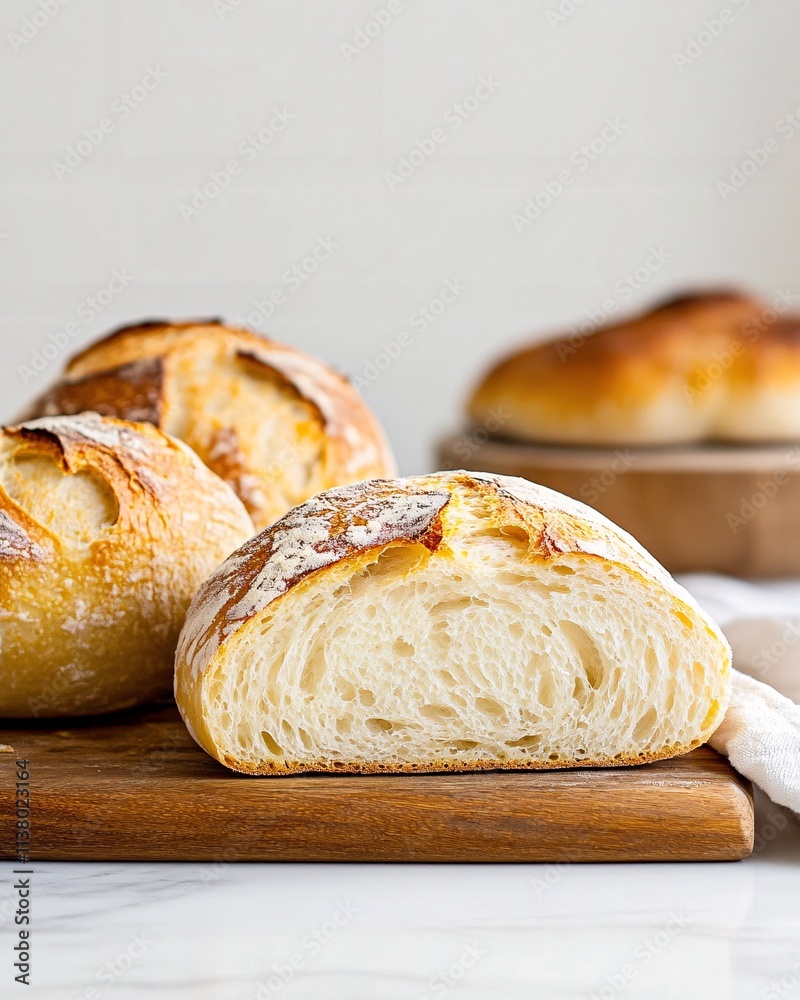 Fototapeta premium Freshly Baked Artisan Bread