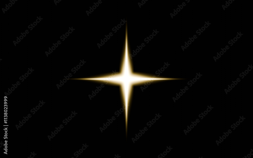 Golden Light Star Overlay - Sparkle and Glow overlay Golden Light Star Overlay - Sparkle and Glow overlay