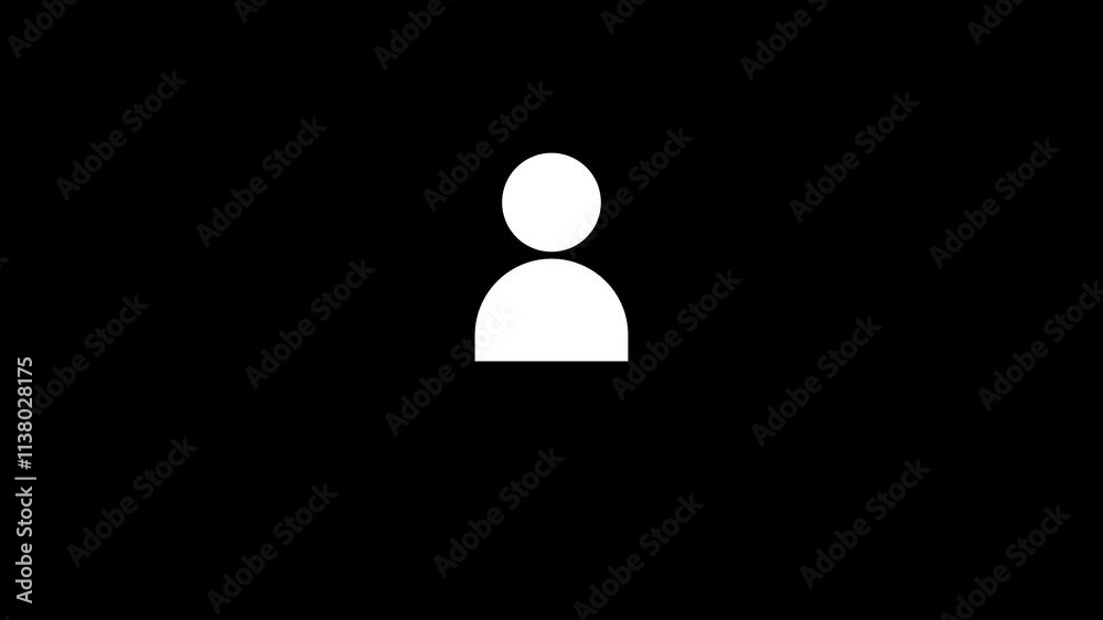 Avatars Representing Diverse People In Grayscale. Male And Female Character Shadows. computers or laptops, applications etc. Avatars Representing Diverse People In Grayscale. Male And Female Character Shadows. computers or laptops, applications etc.