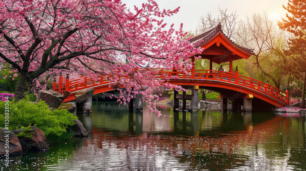 Fototapeta premium Garden in spring