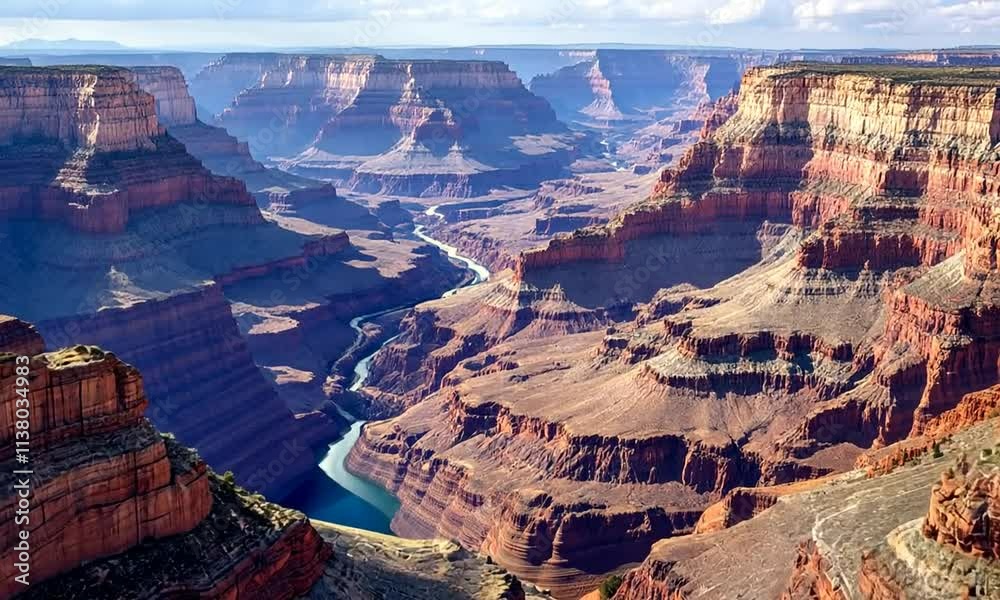 Satellite image of the Grand Canyon