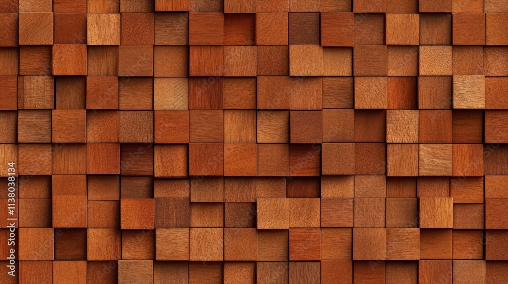 Abstract wooden texture with cubes, perfect for backgrounds, crafts, and natural design elements. Abstract wooden texture with cubes, perfect for backgrounds, crafts, and natural design elements.