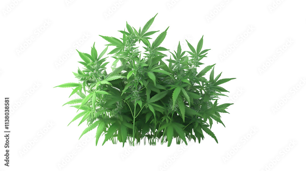 Fototapeta premium green grass isolated on white