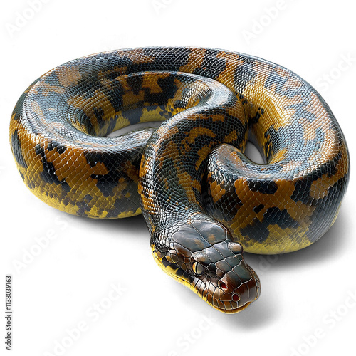 anaconda Animal On Transparent background