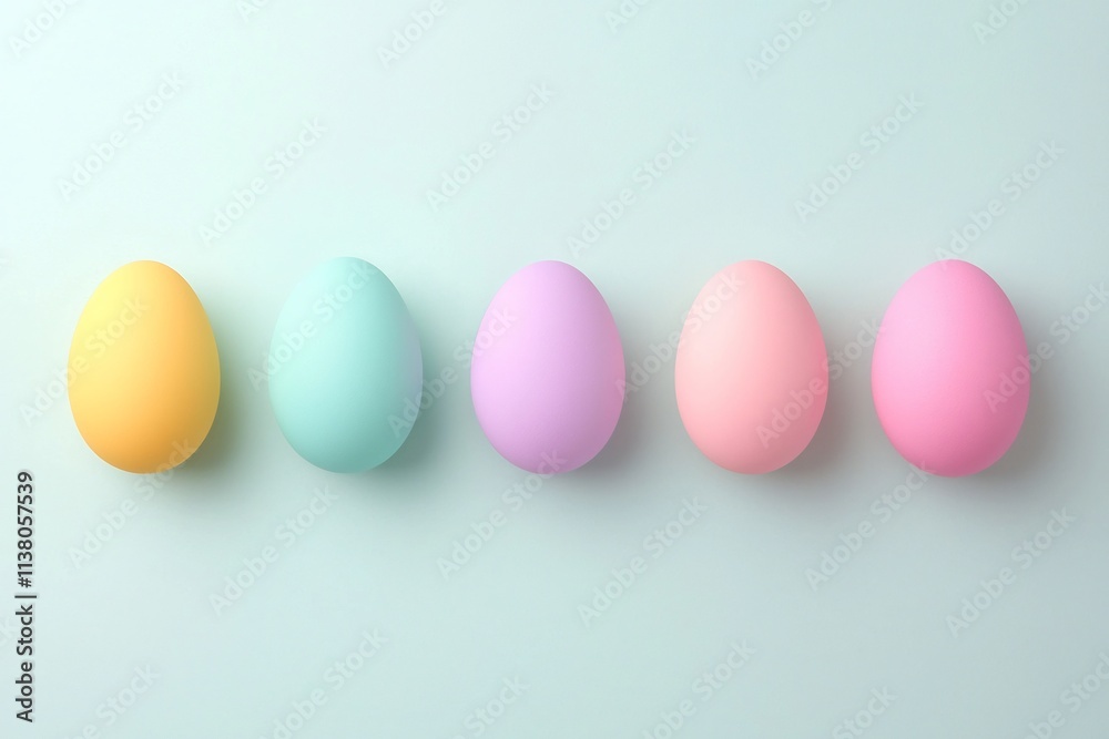 Colorful Easter Egg Advent Calendar Showcasing Countdown to Holiday