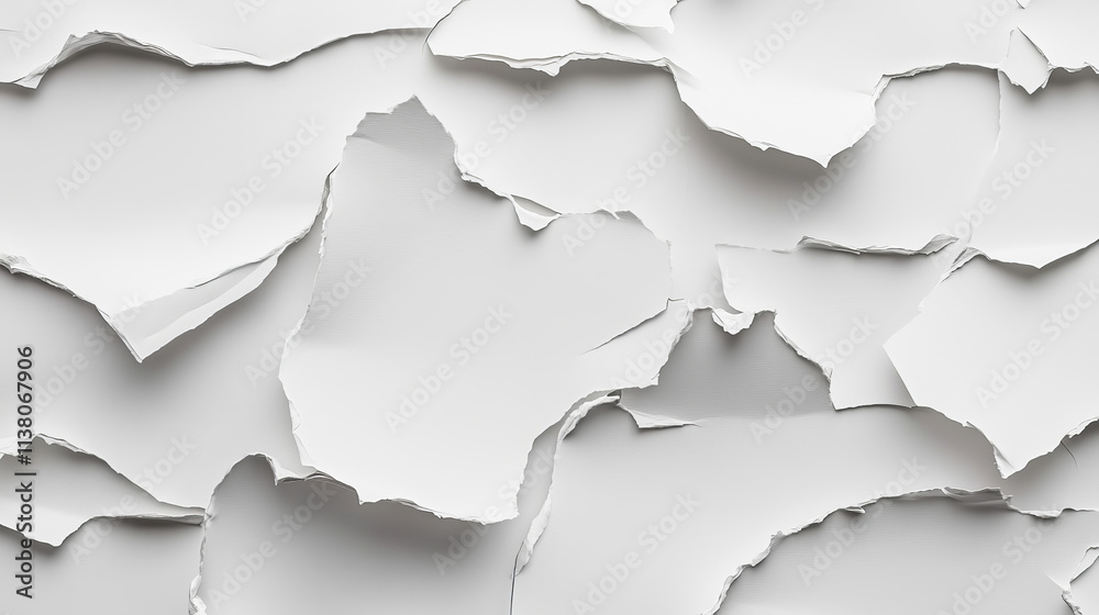 Realistic set of ripped white paper sheets png isolated on transparent background. Vector illustration of torn blank pages with uneven texture edges. Damaged letter, document mockup, newspaper cutout Realistic set of ripped white paper sheets png isolated on transparent background. Vector illustration of torn blank pages with uneven texture edges. Damaged letter, document mockup, newspaper cutout