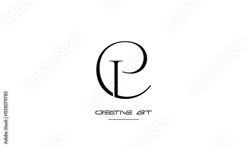 LC, CL, L, C abstract letters logo monogram