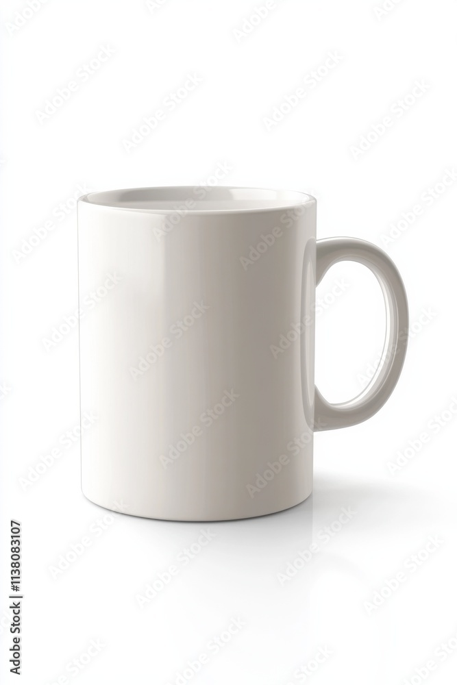 Elegant ceramic mug with soft gradient design studio display product photography minimalist style close-up view, isolated on white background Elegant ceramic mug with soft gradient design studio display product photography minimalist style close-up view, isolated on white background