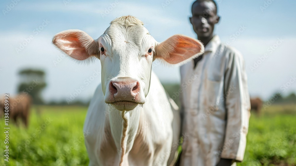 Training session for rural farmers, teaching sustainable animal farming practices. Training session for rural farmers, teaching sustainable animal farming practices.