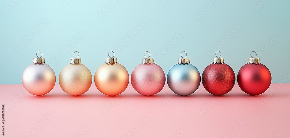 Sleek Holiday Canvas Art Featuring Minimalist Christmas Ornaments in a Soft Palette Sleek Holiday Canvas Art Featuring Minimalist Christmas Ornaments in a Soft Palette