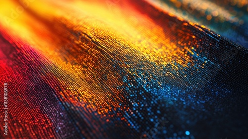 Vibrant Abstract Spectrum of Colors