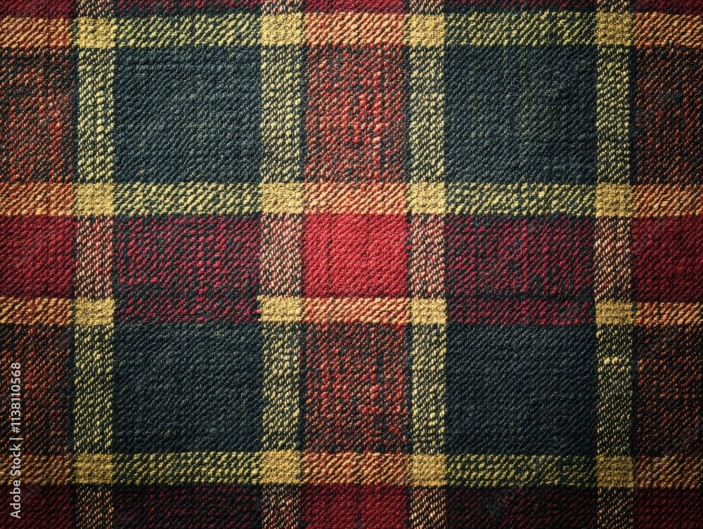 Classic Red and Green Tartan Pattern Texture Classic Red and Green Tartan Pattern Texture