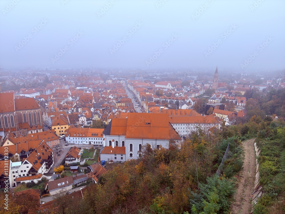 Fototapeta premium Burg Trausnitz in Landshut