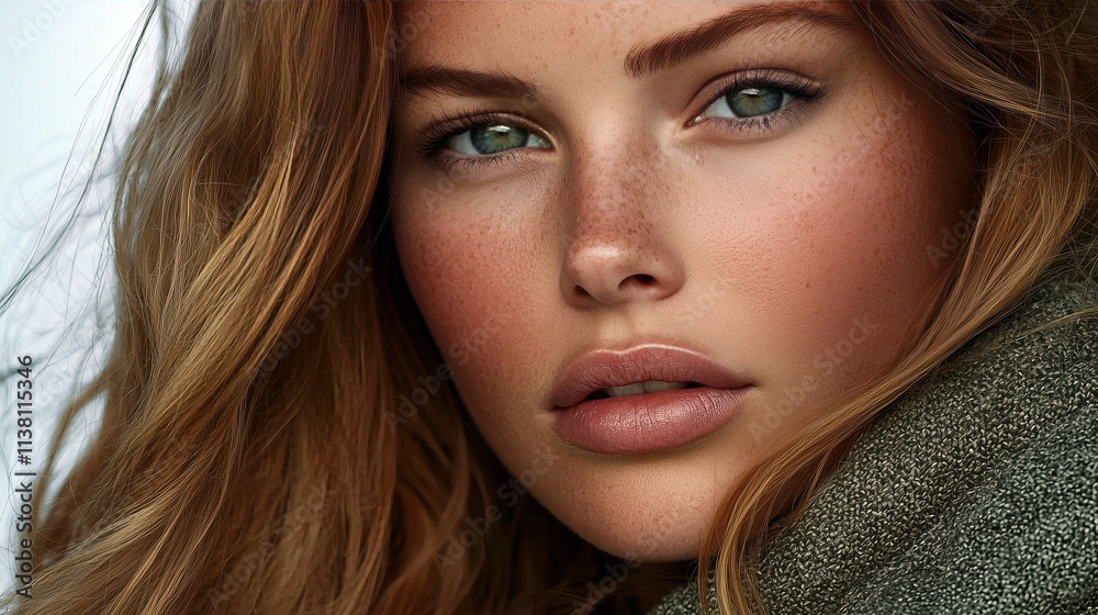 elegant beautiful young brunette woman model soft glowing natural beauty confident relaxed modern luxury clean professional portrait elegant beautiful young brunette woman model soft glowing natural beauty confident relaxed modern luxury clean professional portrait