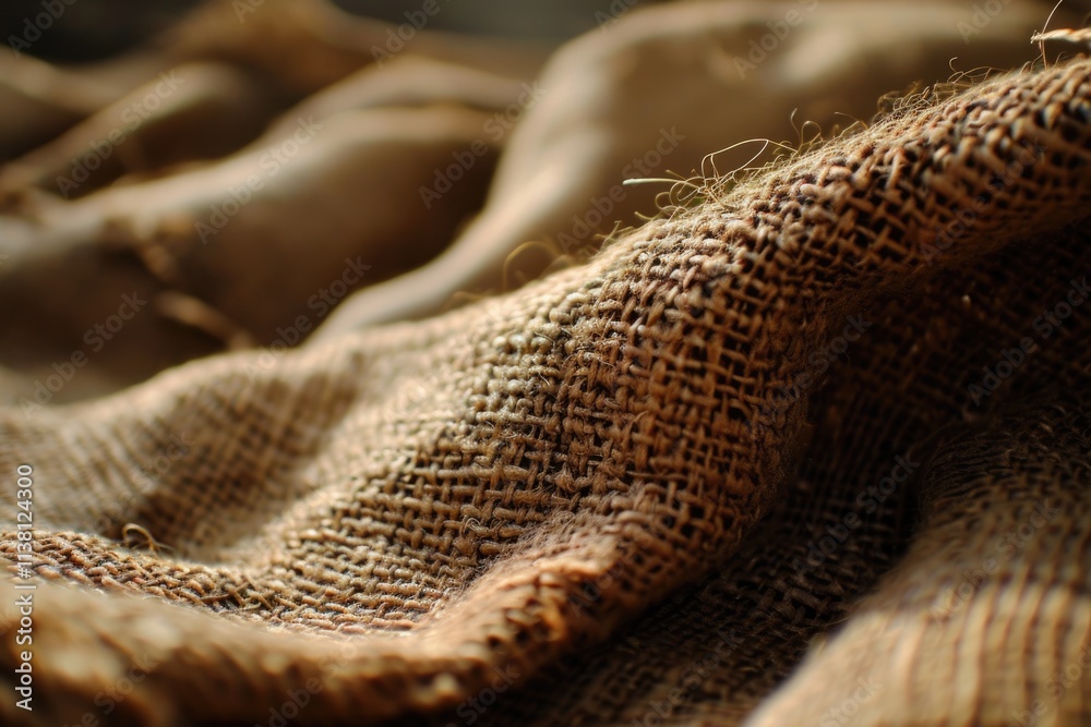 Burlap Cloth Macro Texture Weaving Closeup Background Burlap Cloth Macro Texture Weaving Closeup Background