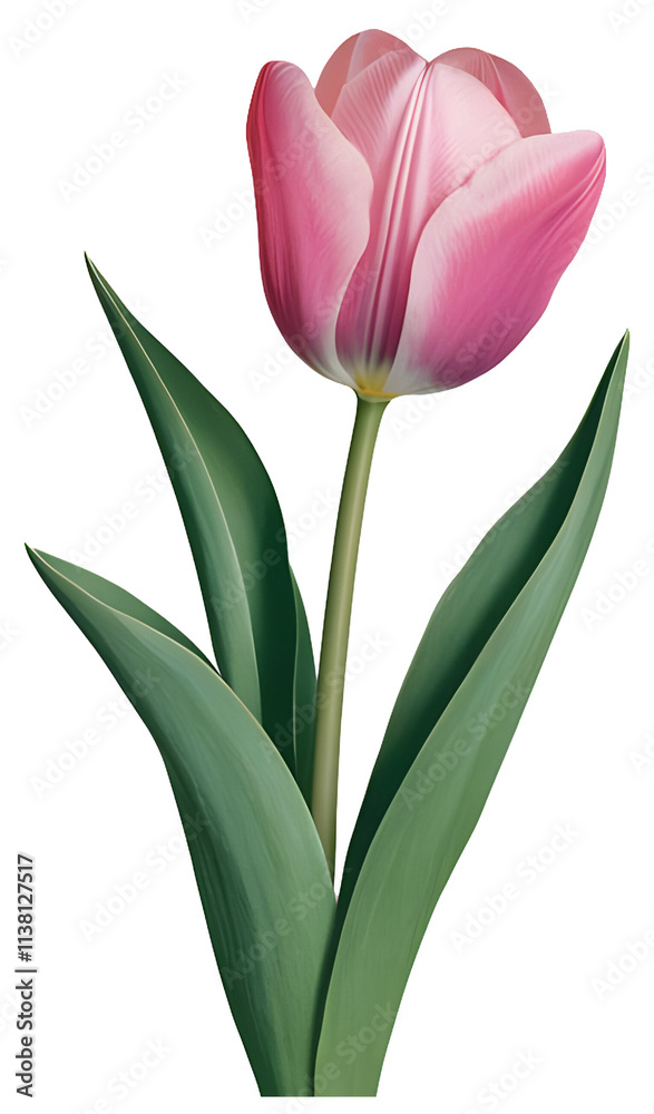 Fototapeta premium tulip postcard