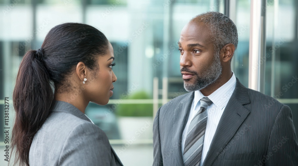 She greeted her boss with the usual formality, keeping the conversation professional and respectful She greeted her boss with the usual formality, keeping the conversation professional and respectful