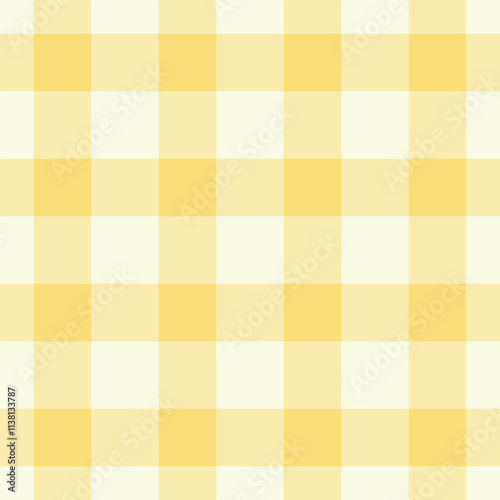 Baby vector textile tartan, choice check texture plaid. Sale fabric seamless background pattern in yellow and old lace colors.