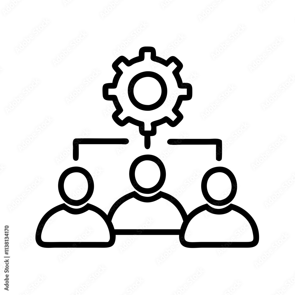 employee team icon icon, small business line art, business icon - simple black line art icon of employee team icon, for small business celebrations. business vector art. employee team icon icon, small business line art, business icon - simple black line art icon of employee team icon, for small business celebrations. business vector art.